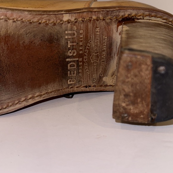 BedStu women’s leather heels. Size 7. - Picture 7 of 8